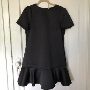 H&M Black Peplum Dress